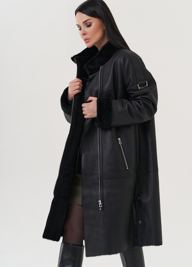 Дубленка женская с воротником стойка модель № 25909 универмаг малина Дубленка женская с воротником стойка модель № 25909 универмаг малина