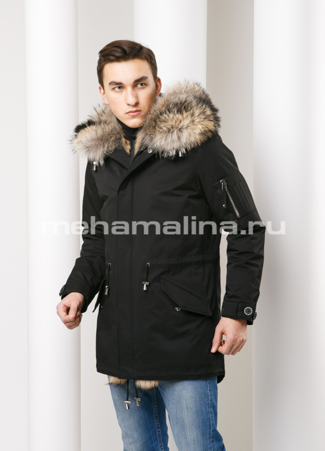 Мужская парка модель № KM-29 универмаг малина