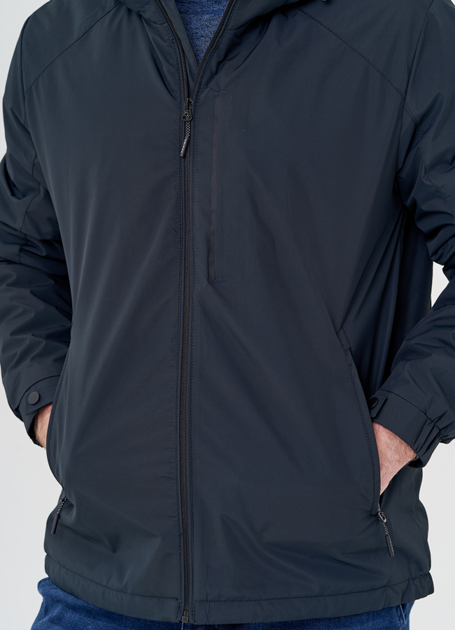 Мужская куртка с капюшоном модель № 24352 универмаг малина