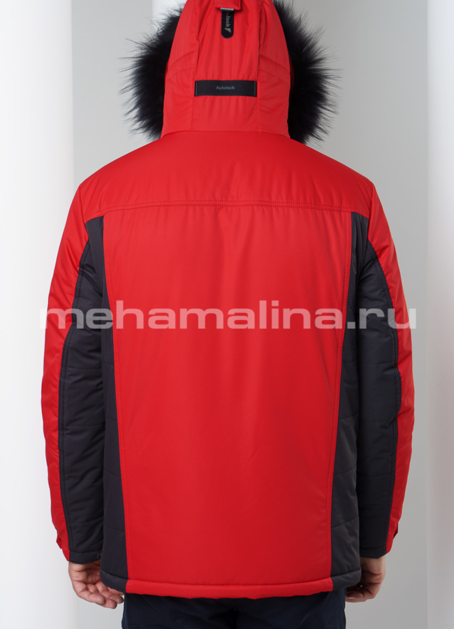 фото Зимняя мужская куртка с капюшоном модель № KM-31