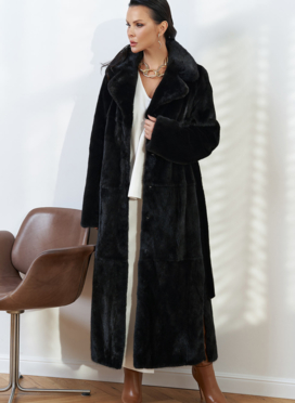 Шуба из меха скандинавской норки Шуба из меха скандинавской норки