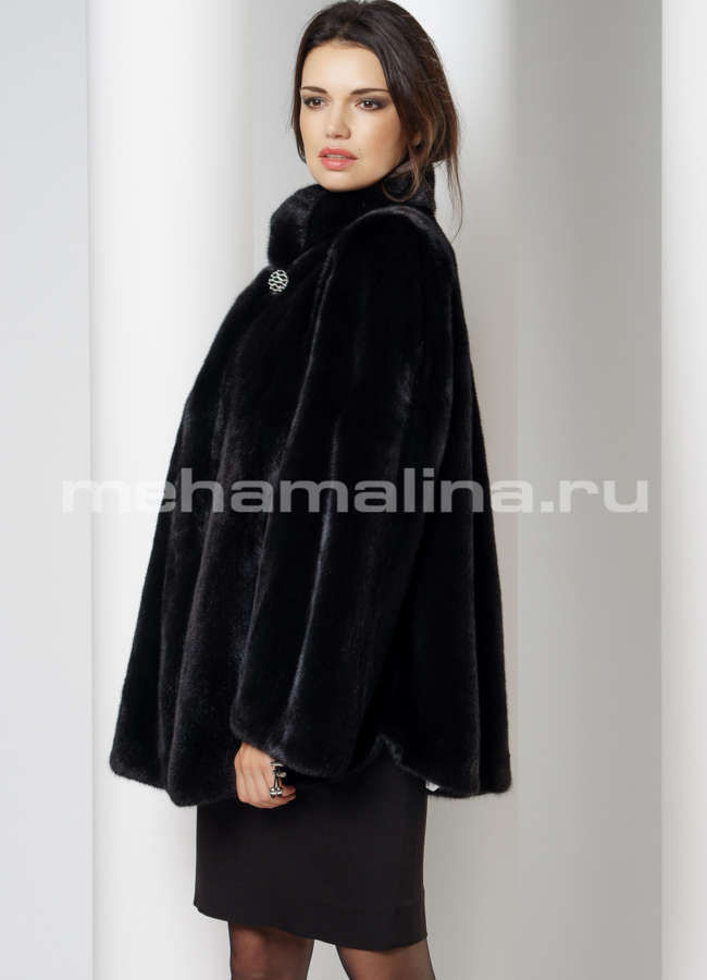 Норковая шуба модель № S-654 универмаг малина