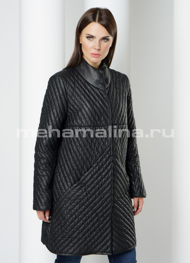 Френч из натуральной кожи модель № K-446 универмаг малина