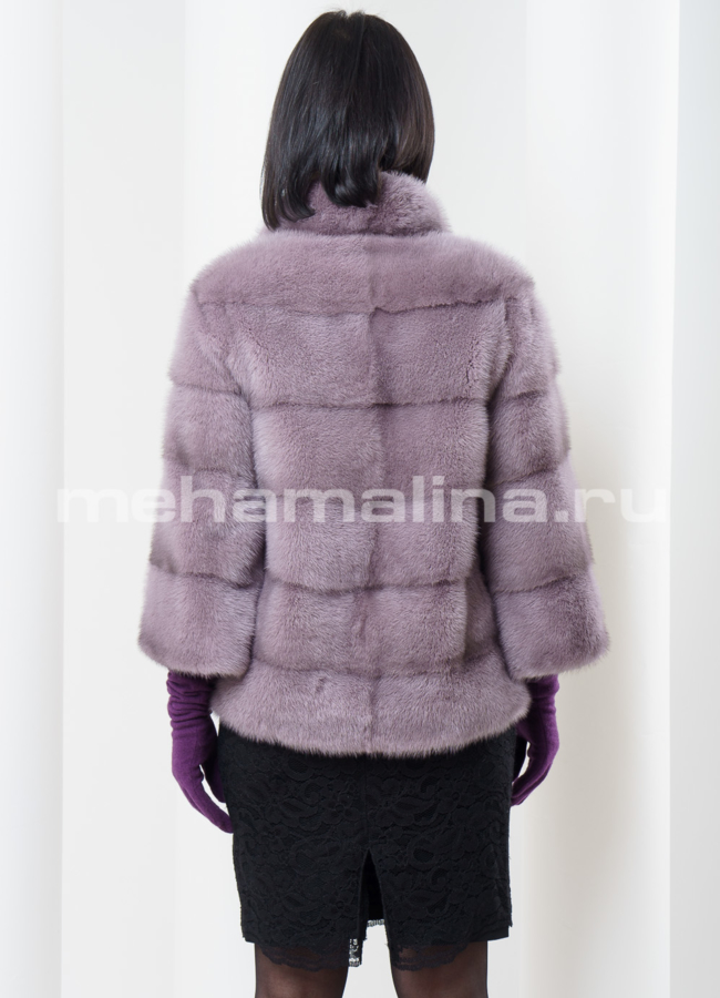 Шуба из норки  модель № S-347 в кредит