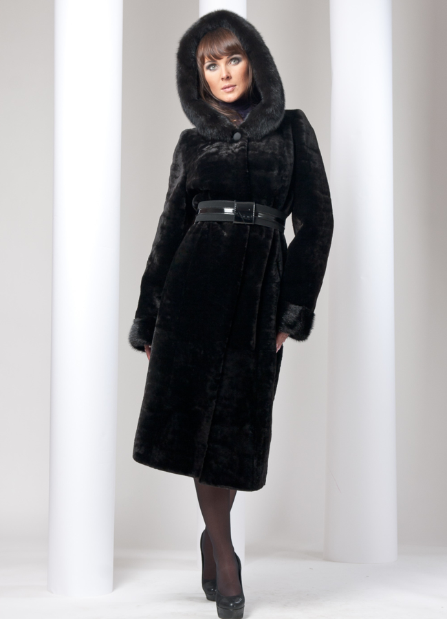 фото Шуба мутон.  модель № S-12 