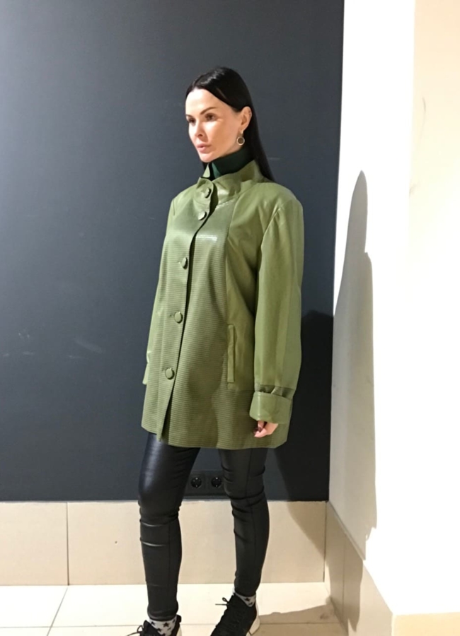 Куртка женская из эко кожи модель № 870 в кредит