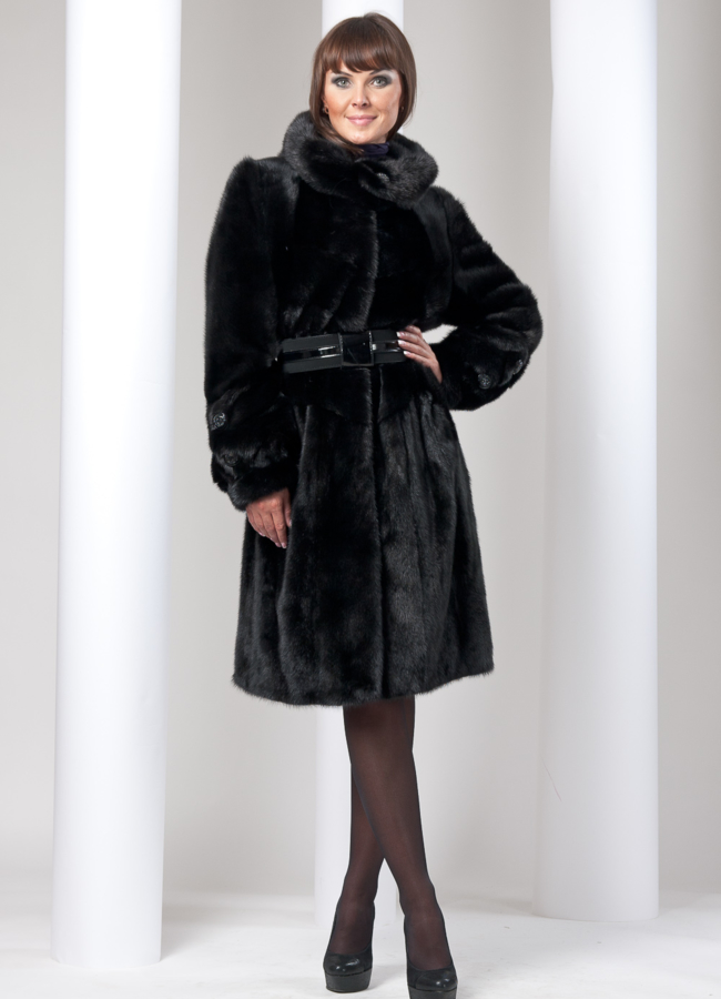 фото Шуба норка  модель № S-23 фото Шуба норка  модель № S-23