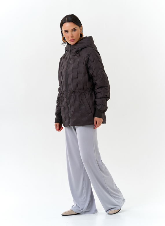 Женская куртка с капюшоном