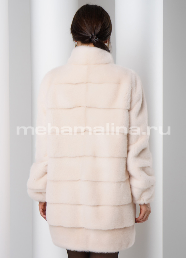 Шуба из скандинавской норки модель № S-504 в кредит