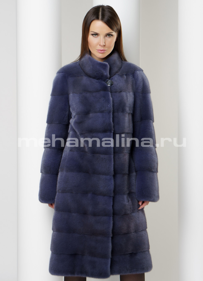 фото Шуба из скандинавской норки  модель № S-587