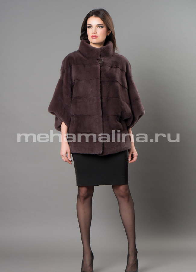 Норковая шуба модель № S-668 в рассрочку