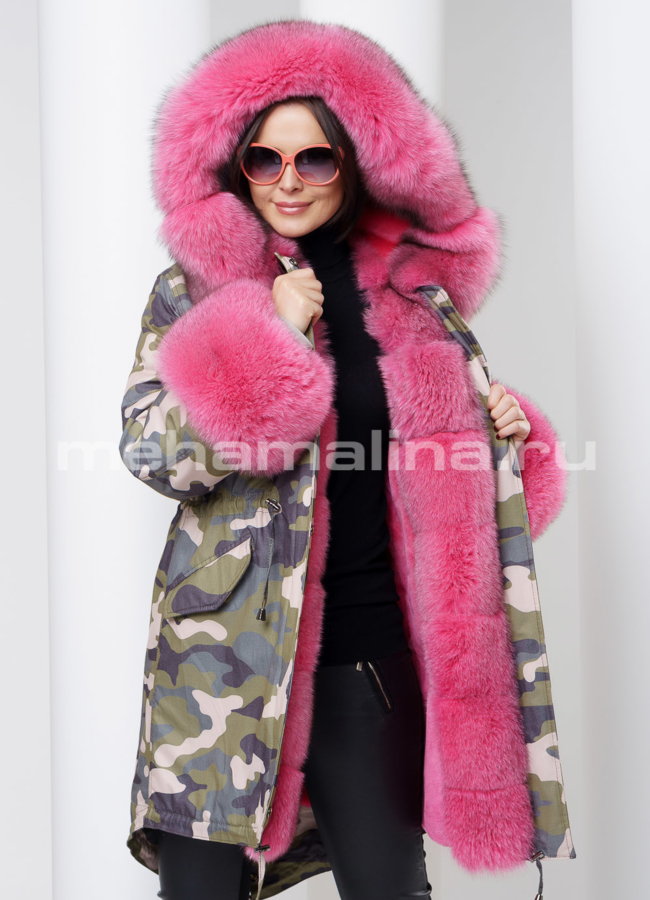 Парка женская Malina siberian wear модель № П-87 универмаг малина