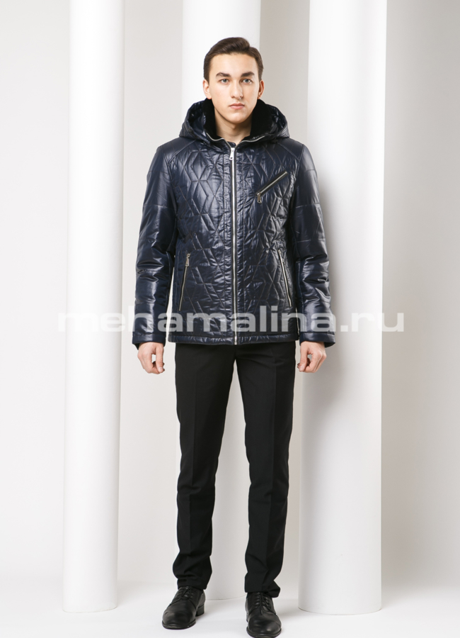 Зимняя куртка на молнии модель № KM-20 в рассрочку