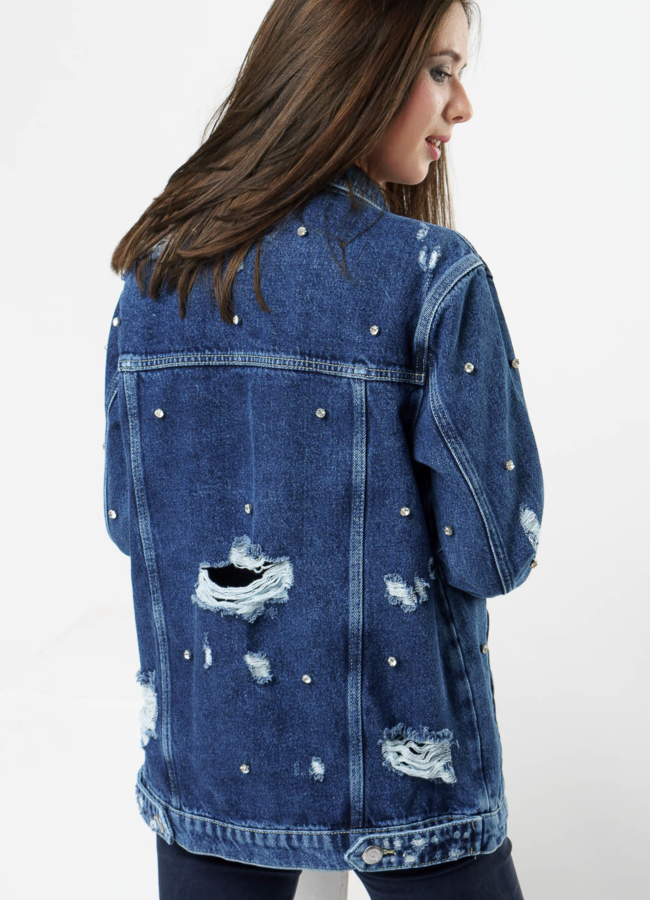 фото Куртка джинсовая  модель № 376-1