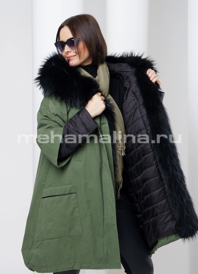 Парка женская модель № П-96 универмаг малина