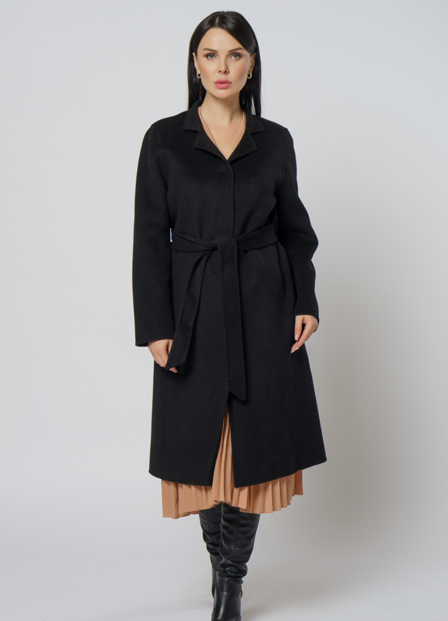 Пальто - жилет с мехом модель № 2300 в рассрочку