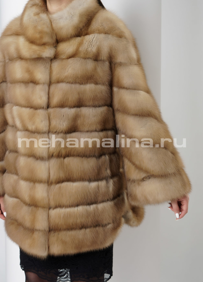 Шуба из куницы модель № S-722 универмаг малина