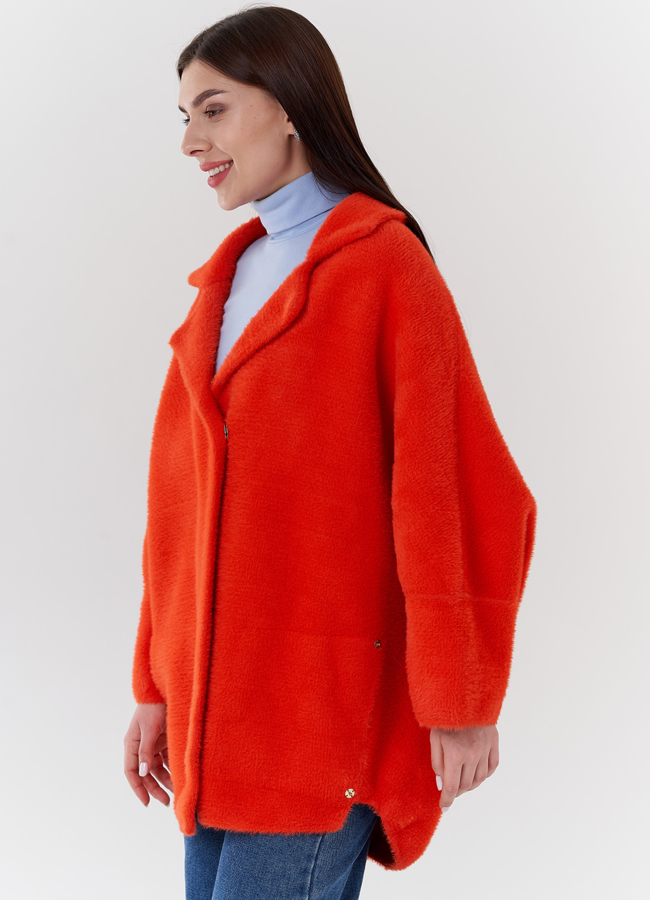 Женский кардиган с английским воротником  модель № 24110 универмаг малина