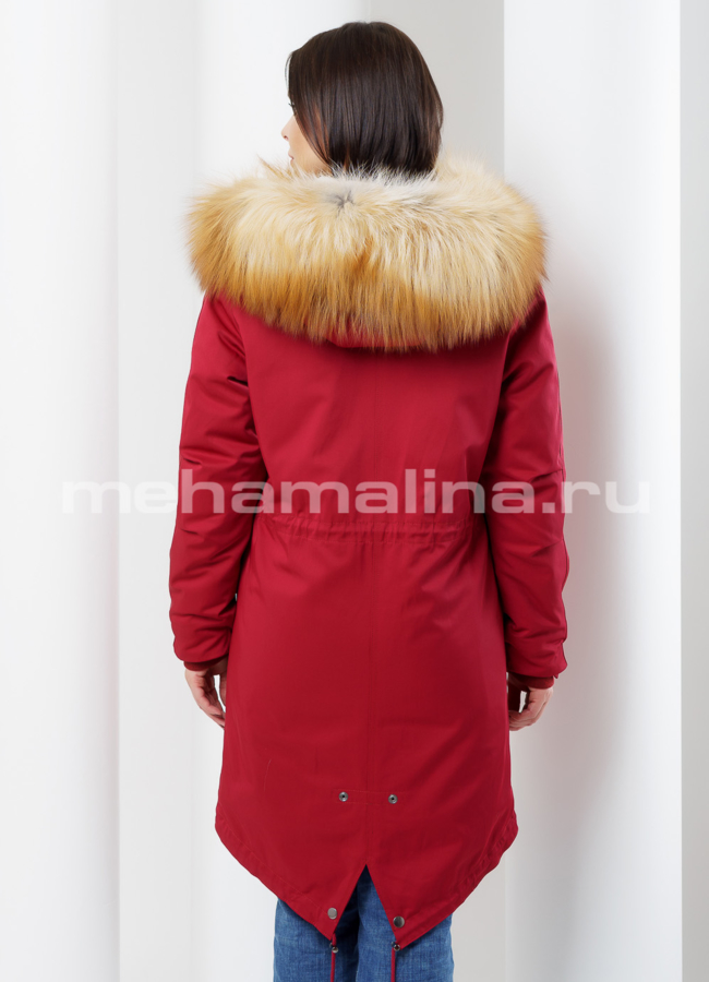 Меховая парка Malina siberian wear модель № П-86 в рассрочку