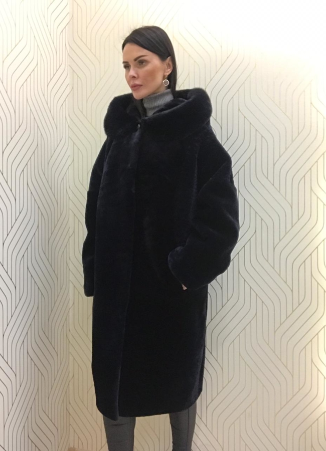 Шуба из мутона модель № Р-87 в рассрочку