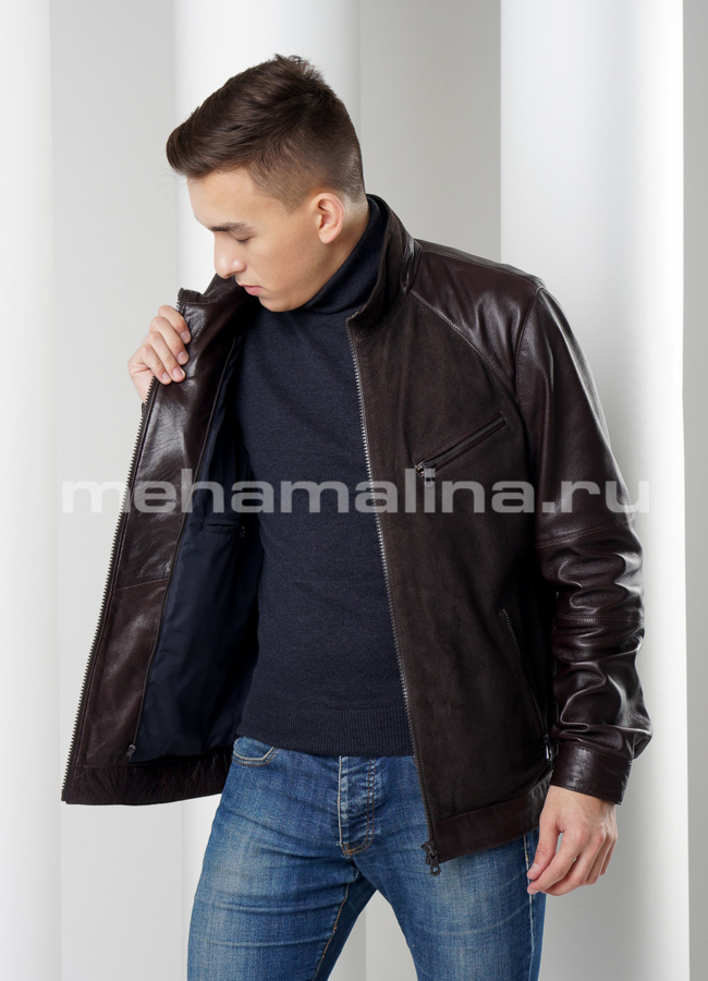 Мужская куртка модель № KP-187 универмаг малина