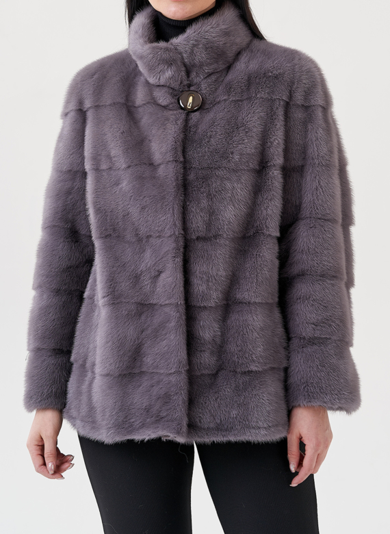 Шуба из норки 