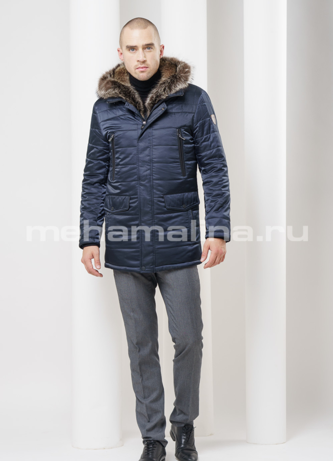 Зимняя куртка удлиненная модель № KM-6 в рассрочку