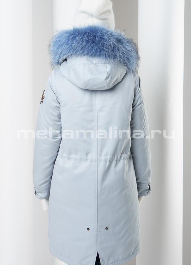 Меховая парка модель № П-168 в кредит