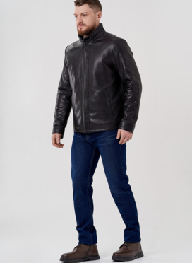 Мужская куртка из натуральной кожи 