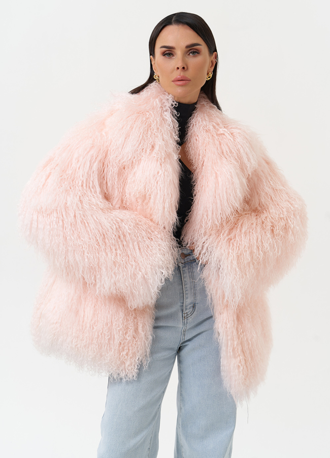 Женская шуба из меха ламы модель № 31039 универмаг малина Женская шуба из меха ламы модель № 31039 универмаг малина