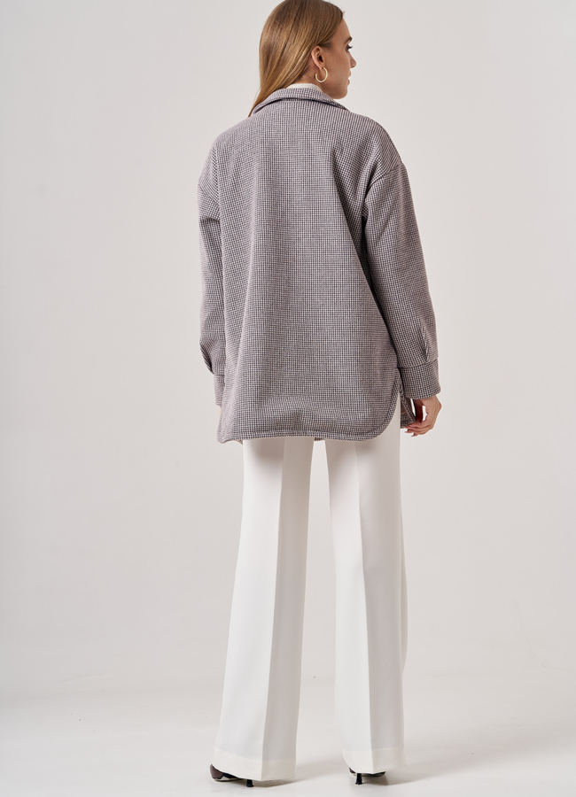 Женское пальто-рубашка модель № 01 в рассрочку