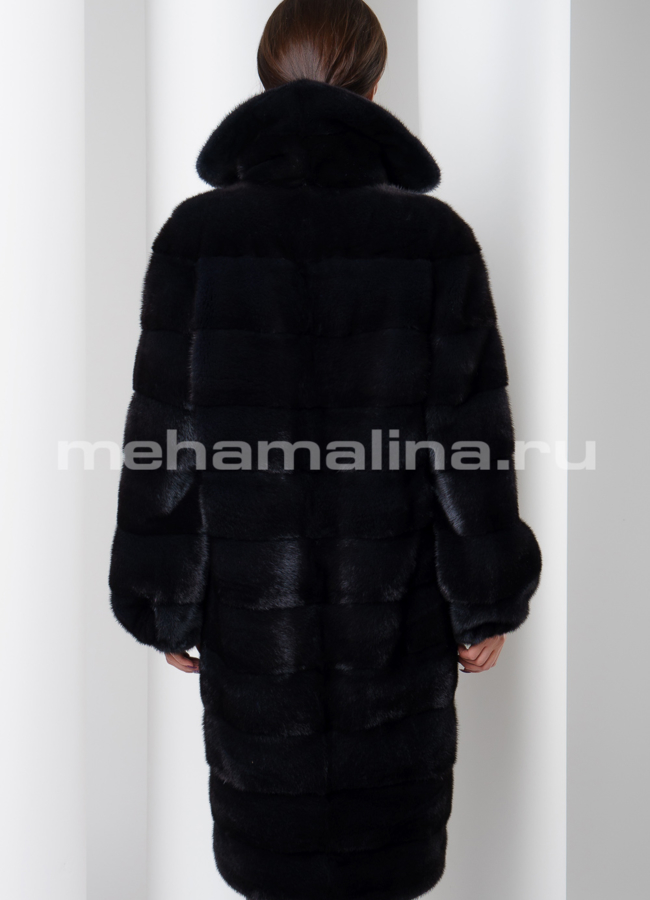 Норковая шуба модель № S-518 универмаг малина