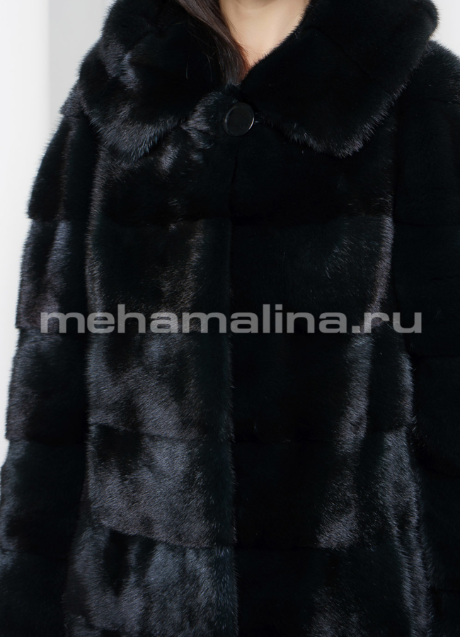 Норковая шуба  модель № S-697 универмаг малина