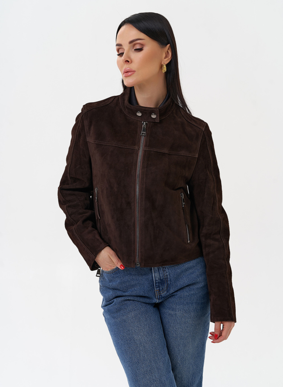 Женская куртка из замши