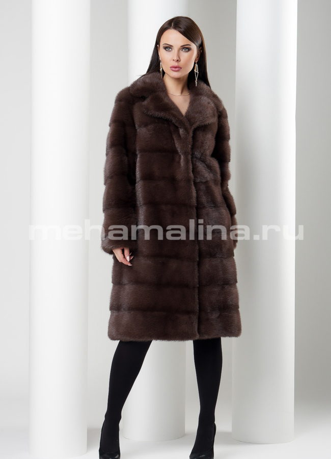 Шуба поперечная модель № S-499 в рассрочку