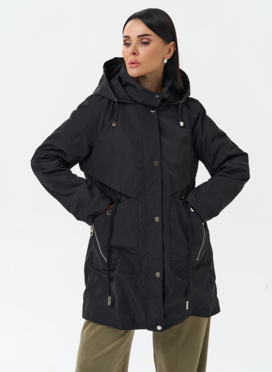 Плащ женский с капюшоном