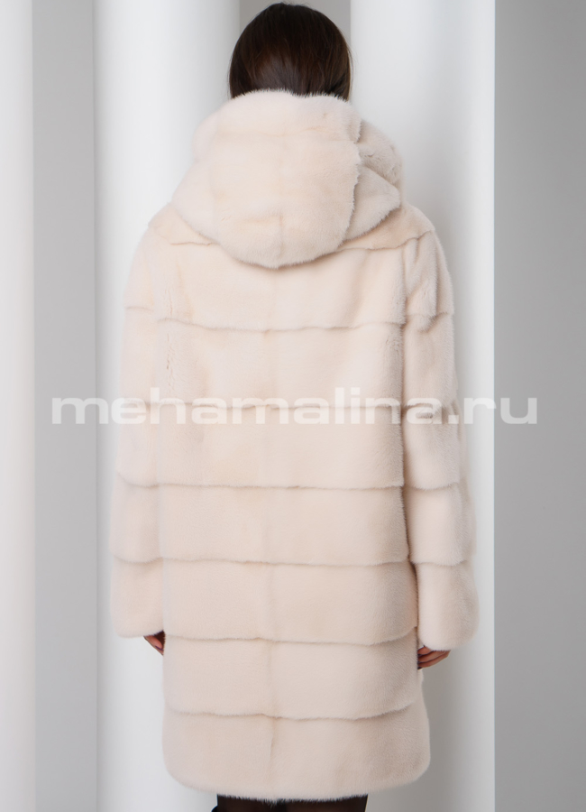 фото Шуба из скандинавской норки  модель № S-505