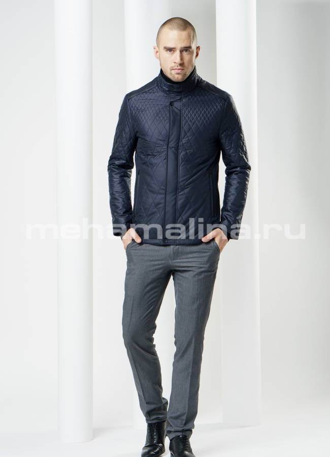 Куртка строченная, воротник стойка модель № KP-108 в кредит