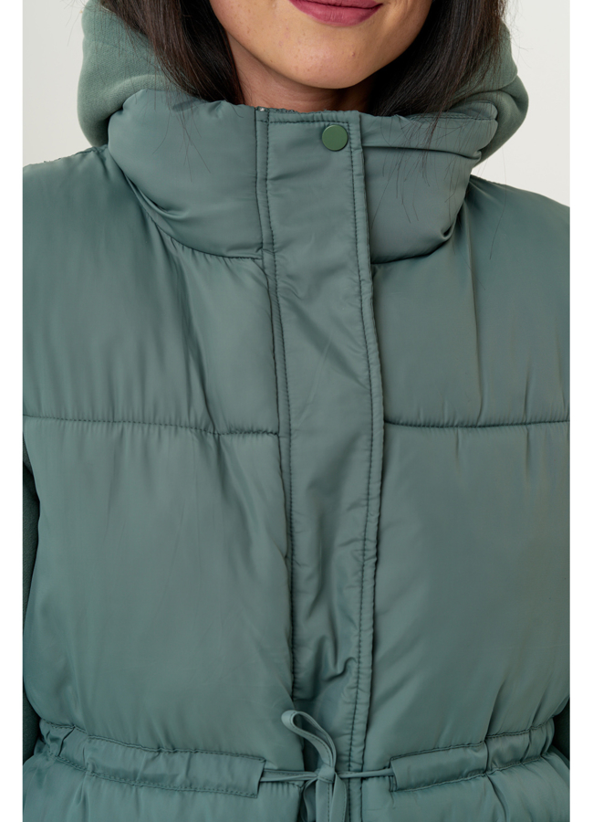 Костюм женский - худи , брюки + жилетка модель № 07  универмаг малина