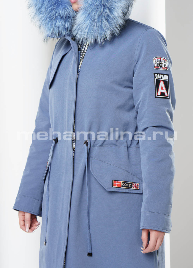 Женская парка модель № П-170 универмаг малина