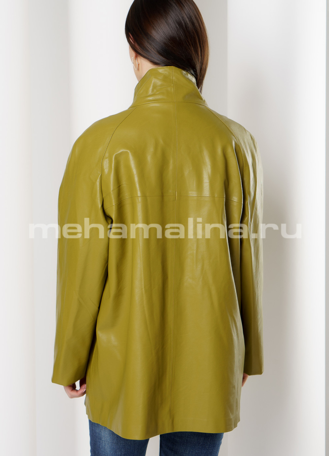 Кожаная куртка эко модель № 8222 в кредит