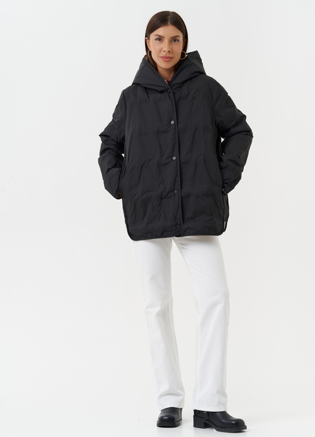 фото Женская куртка с капюшоном модель № 27875