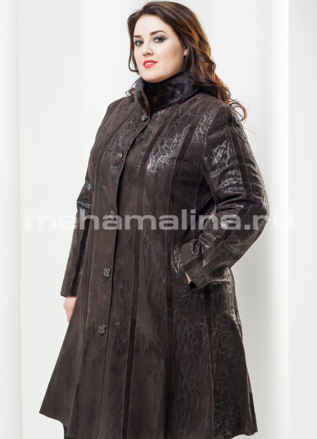 Плащ воротник стойка модель № K-294 в кредит