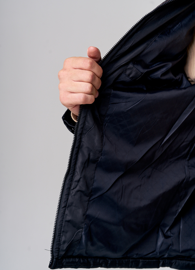 Утепленная мужская куртка с воротником стойкой модель № 937-4 универмаг малина