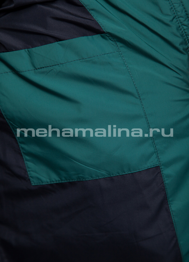 Удлиненный пуховик Clasna модель № П-165 в рассрочку