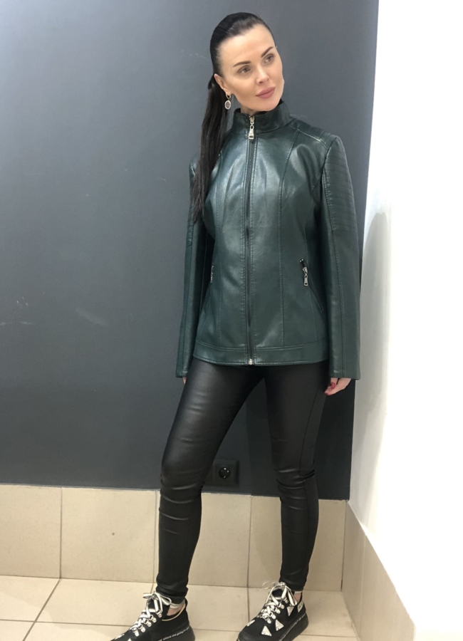 Куртка из эко кожи модель № 802 в кредит