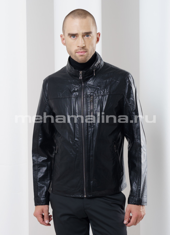 Куртка из эко кожи модель № KP-152 универмаг малина