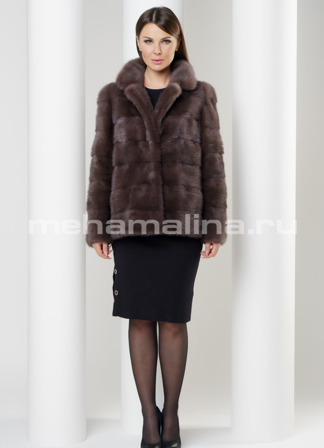Норковая шуба модель № S-591 в рассрочку