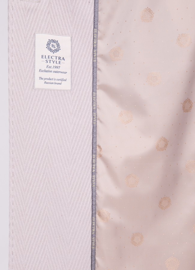 Женское двубортное пальто Electra Style модель № 22420 универмаг малина