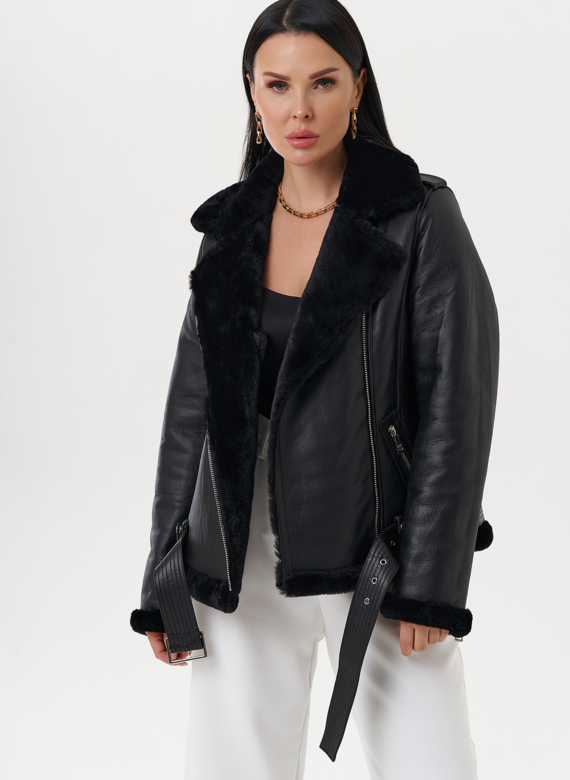 Женская дубленка 